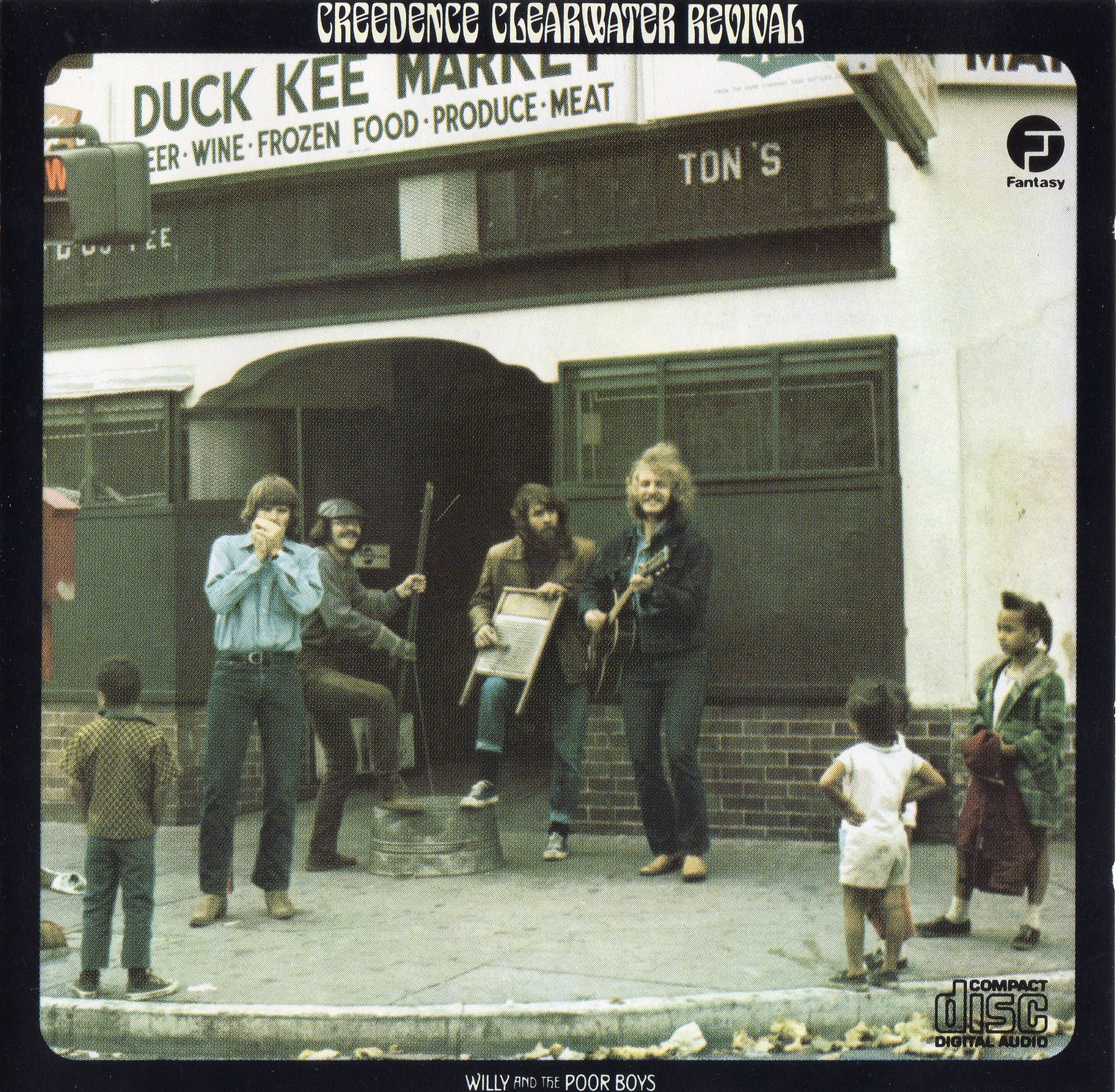 Creedence Clearwater Revival Willy And The Poor Boys : Front UK